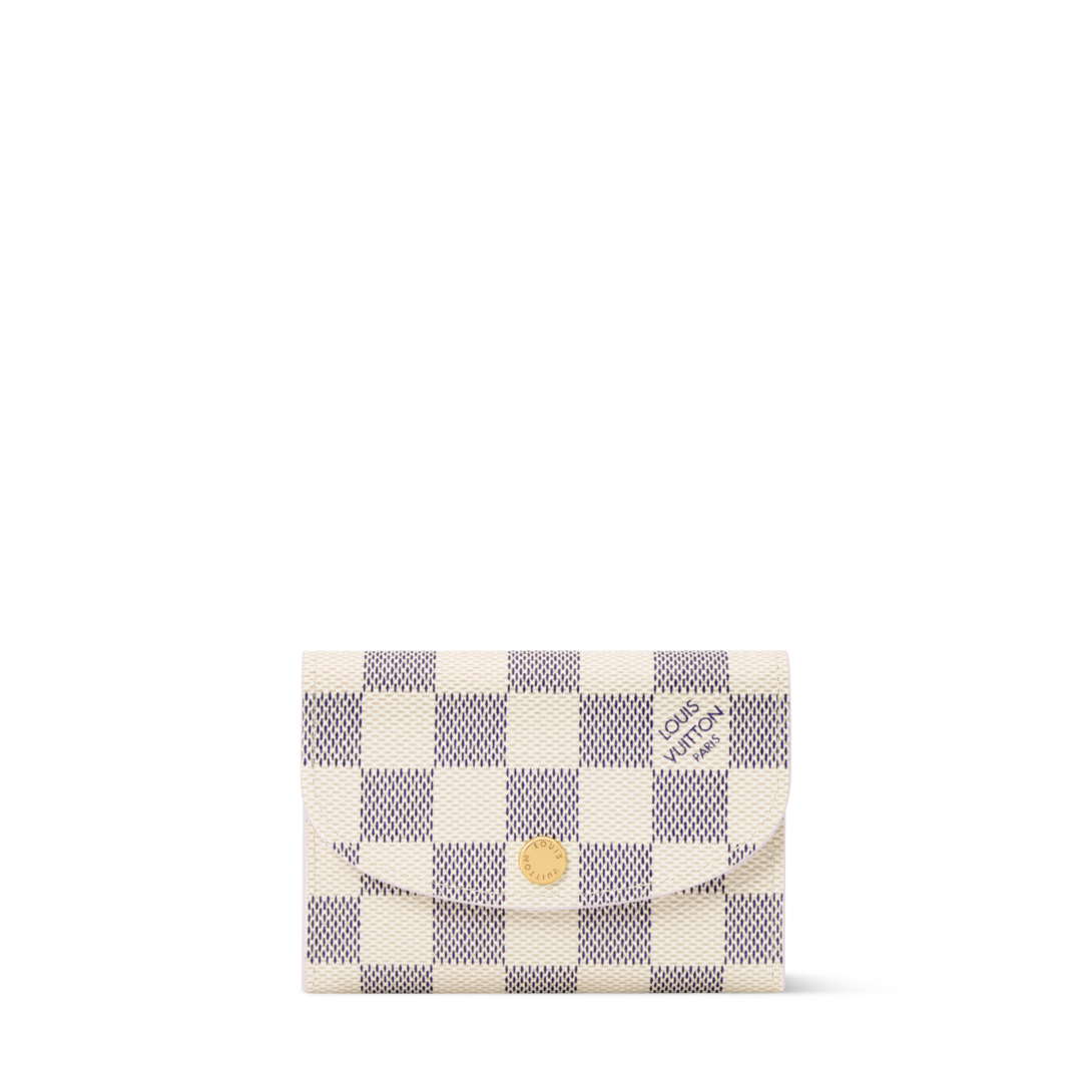Rosalie Coin Purse Damier Azur Canvas - Wallets and Small Leather